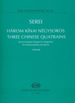 THREE CHINESE QUATRAINS TO POEMS BY LI TAI-PO, IN