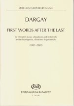 FIRST WORDS AFTER THE LAST FOR PREPARED PIANO, V