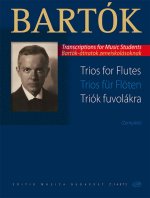 BARTOK: TRIOS FOR FLUTE FLUTES TRAVERSIERES-PARTITION+PARTIES SEPAREES