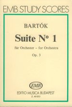 SUITE NR. 1 FUR ORCHESTER OP. 3 ORCHESTRE