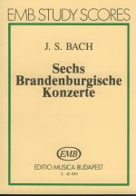 SECHS BRANDENBURGISCHE KONZERTE BWV 1046-1051 MUSIQUE D'ENSEMBLE