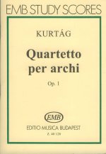 QUARTETTO PER ARCHI OP.1 MUSIQUE D'ENSEMBLE