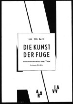 DIE KUNST DER FUGE BWV 1080