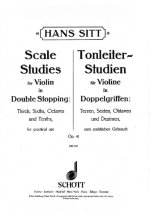 TONLEITERSTUDIEN OP. 41