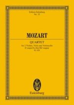 STRING QUARTET EB MAJOR KV 428 POCHE