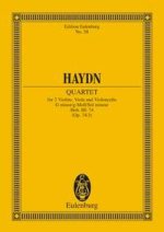 QUARTETTO OP. 74 N. 3 SOL M. (HOB III/74) POCHE
