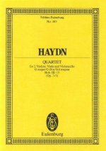 STRING QUARTET G MAJOR OP. 3/3 HOB. III: 15 POCHE