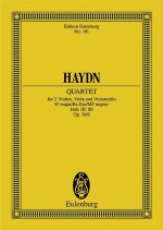 QUARTETTO OP. 76 N. 6 MI B (HOB III/80) POCHE