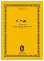 QUARTET F MAJOR KV 370 POCHE