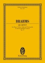 KLAVIERQUARTET G OP.25 POCHE