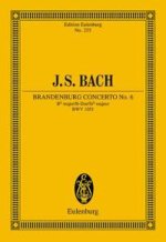 BRANDENBURG CONCERTO NO. 6 BB MAJOR BWV 1051 POCHE