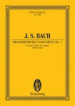 BRANDENBURG CONCERTO NO. 1 F MAJOR BWV 1046 POCHE
