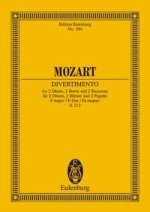 DIVERTIMENTO NO. 8 F MAJOR KV 213 POCHE