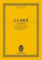 CONCERTO PER CEMB FA M. (BWV 1056) (SCHERING) POCHE