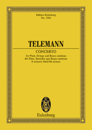 CONCERTO E MINOR POCHE