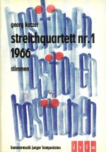 STREICHQUARTETT NR. 1 MUSIQUE D'ENSEMBLE-ENSEMBLE DE PARTITIONS