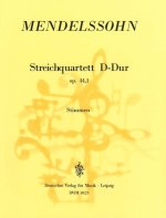 STREICHQUARTETT D-DUR OP. 44/1 MUSIQUE D'ENSEMBLE