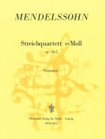 STREICHQUARTETT E-MOLL OP.44/2 MUSIQUE D'ENSEMBLE