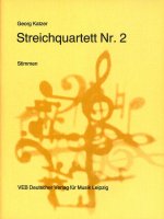 STREICHQUARTETT NR. 2 MUSIQUE D'ENSEMBLE-ENSEMBLE DE PARTITIONS