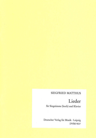LIEDER CHANT