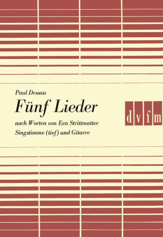 FUNF LIEDER