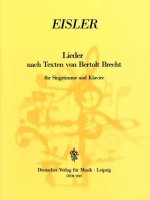 LIEDER NACH TEXTEN VON BRECHT CHANT