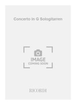 CONCERTO IN G SOLOGITARREN GUITARE