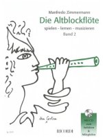 DIE ALTBLOCKFLOTE BAND 2 - MIT CD FLUTE A BEC +CD