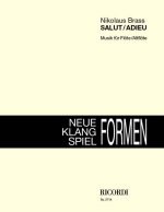 ADIEU - SALUT FLUTE TRAVERSIERE