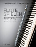 FLOTE SPIELEN - KLAVIERBEGLEITUNG BAND A-F FLUTE TRAVERSIERE