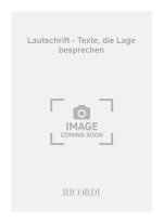 LAUTSCHRIFT - TEXTE, DIE LAGE BESPRECHEN PERCUSSIONS