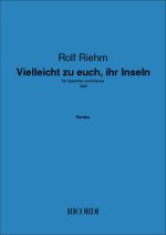 ZU EUCH VIELLEICHT, IHR INSELN...