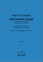 DREI HORATIER-SONGS (MS-ORCH)