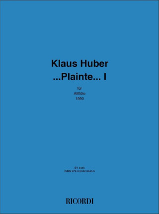 ...PLAINTE .... I