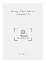 PROLOG - INTERMISSION - SONGLINES III ALTO
