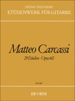 25 METHODISCHE UND FORTSCHREITENDE ETUDEN OP.60 GUITARE