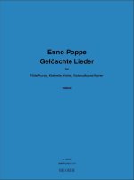 GELOSCHTE LIEDER -ENSEMBLE DE PARTITIONS