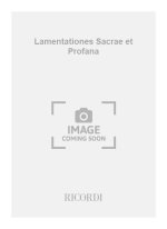 LAMENTATIONES SACRAE ET PROFANA