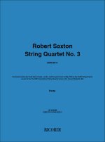 STRING QUARTET NO. 3 MUSIQUE D'ENSEMBLE-ENSEMBLE DE PARTITIONS