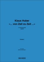 ... VON ZEIT ZU ZEIT ...  MUSIQUE D'ENSEMBLE