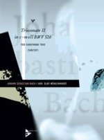 TRIOSONATE II IN C MINOR BWV 526 -PARTITION+PARTIES SEPAREES