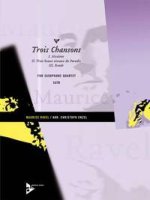 TROIS CHANSONS -PARTITION+PARTIES SEPAREES