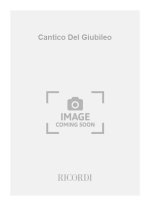 CANTICO DEL GIUBILEO PIANO, VOIX, GUITARE