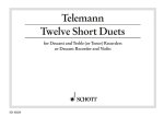 SHORT DUETS(12) SABFL. FLUTE A BEC
