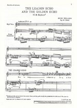 LEADEN & GOLDEN ECHO OP. 61 CHANT