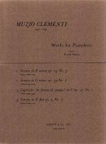 SONATA IN E FLAT MAJOR OP. 9/3 PIANO
