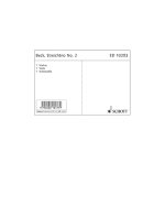 STRING TRIO NO. 2 MUSIQUE D'ENSEMBLE-ENSEMBLE DE PARTITIONS