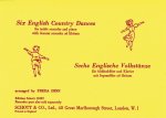 6 ENGLISH COUNTRY DANCES
