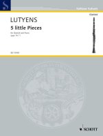 FIVE LITTLE PIECES OP. 14/1 CLARINETTE