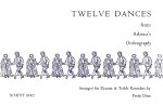 DANCES(12) FROM ABREAUS ORCHESOG